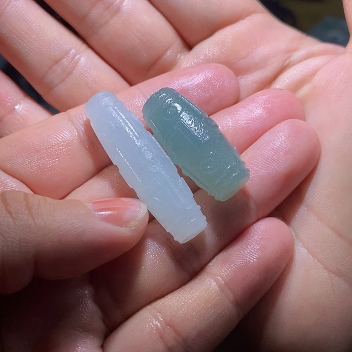 定制翡翠未镶嵌爱***里毛