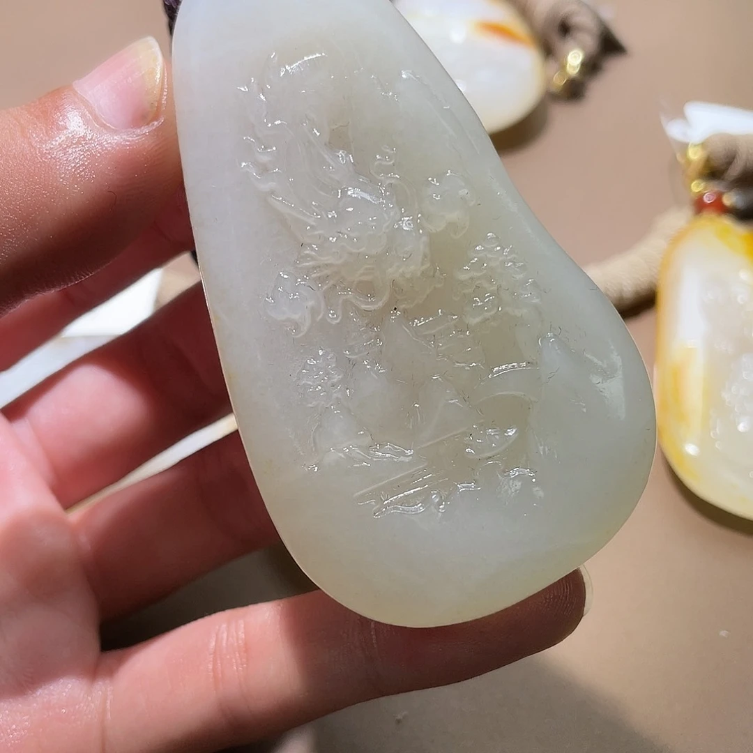 和田玉颈饰未镶嵌Z6