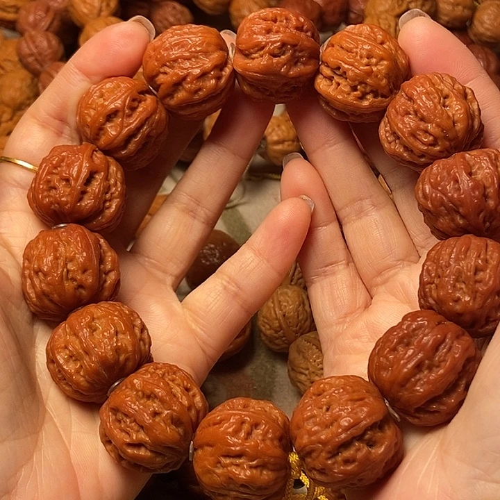 手串文玩核桃粗筋方蹲