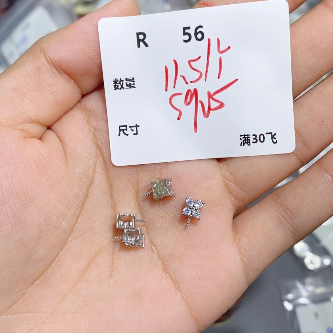 银S925镶嵌颈饰水晶R56