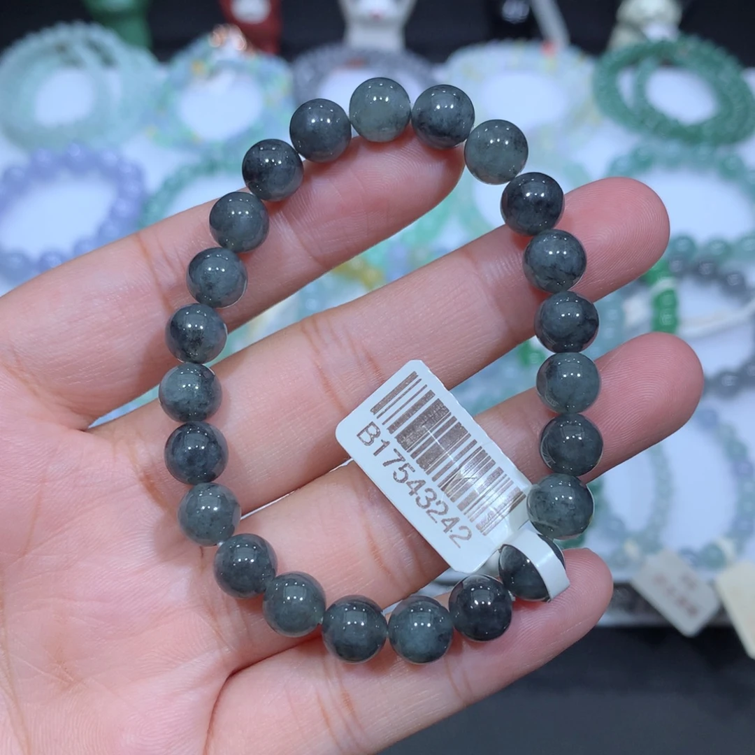 翡翠未镶嵌手串天然