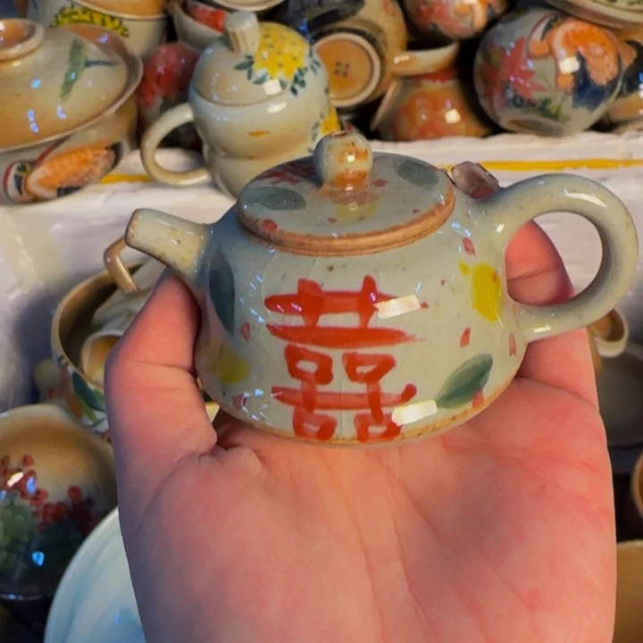 瓷片景德镇陶瓷手工手绘