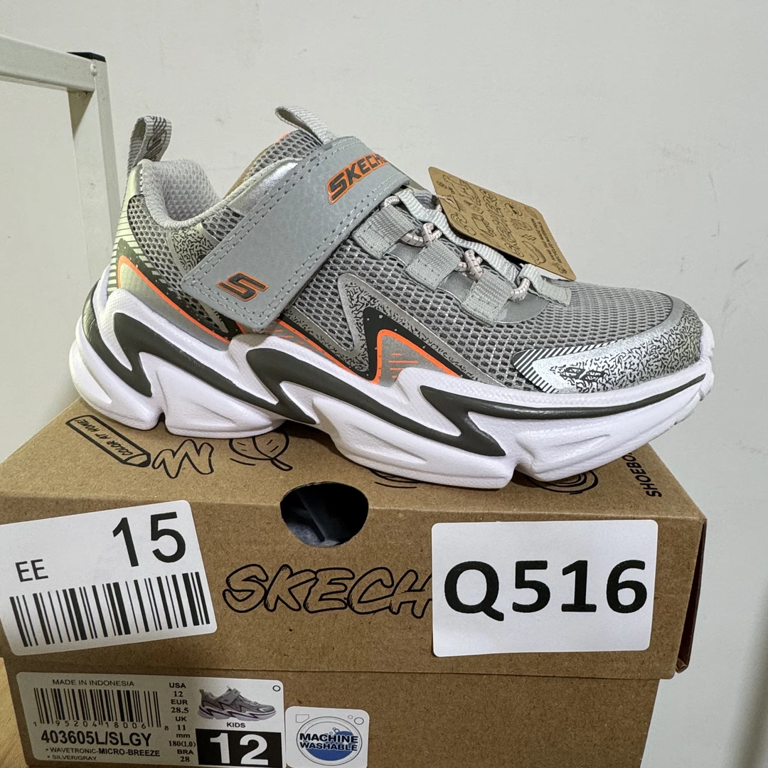 SKECHERS/斯凯奇Q516 男童运动鞋 28.5码
