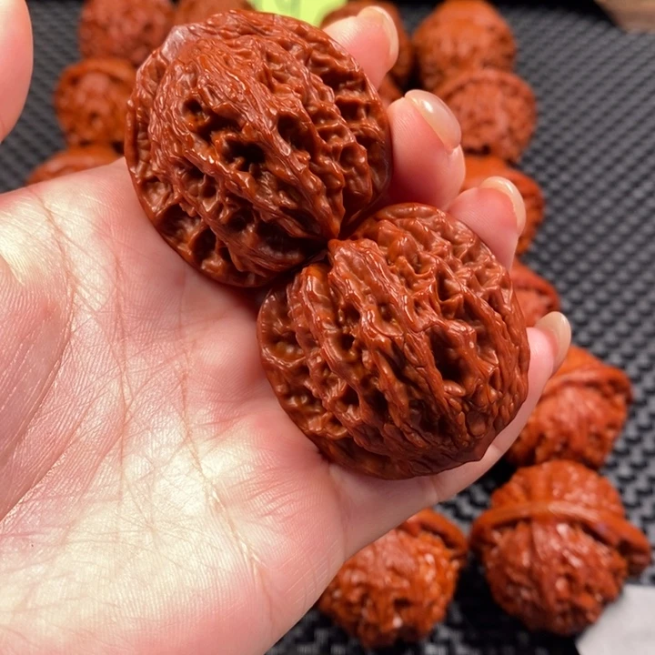 吊坠文玩核桃麦穗虎
