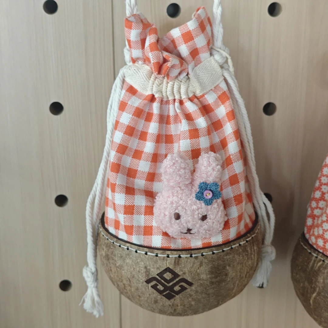 椰格格-椰壳小布包