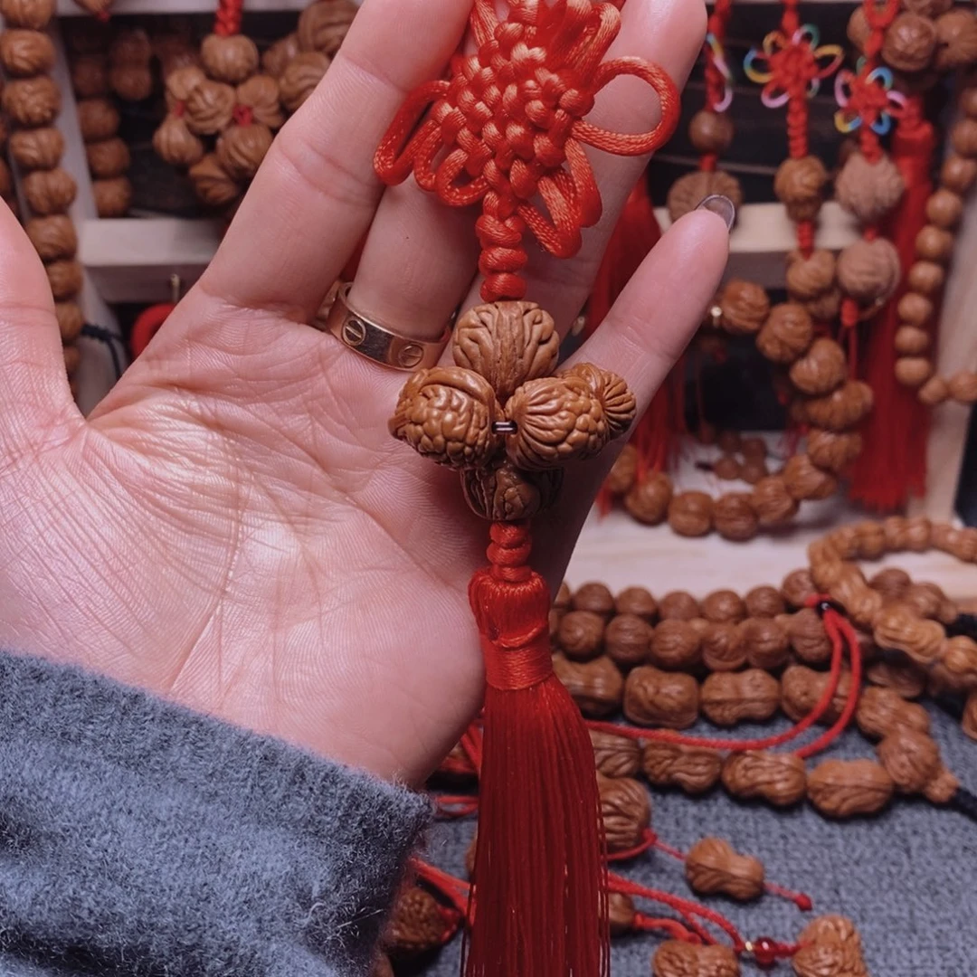 吊坠桃核龙纹桃枭