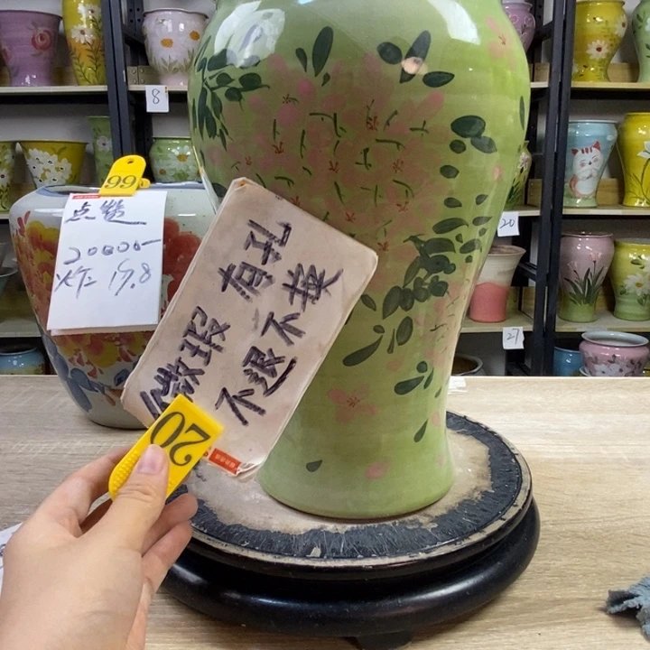 景德镇高温陶瓷花盆
