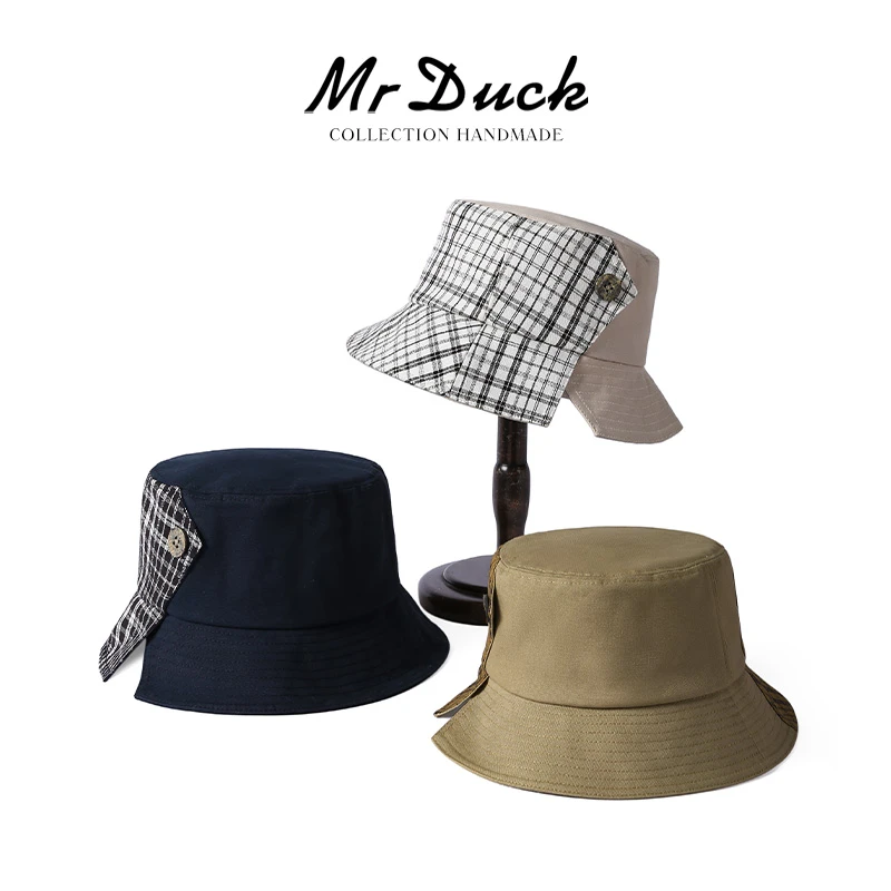 Mr DUCK【孤品7折清仓】进口英国Brisbane moss珠光棉 男女渔夫帽子