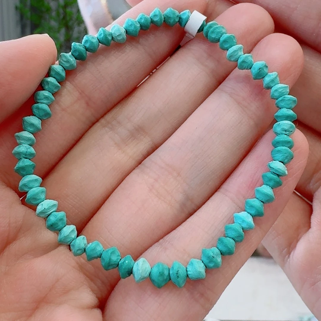 未镶嵌绿松石珠宝奇石