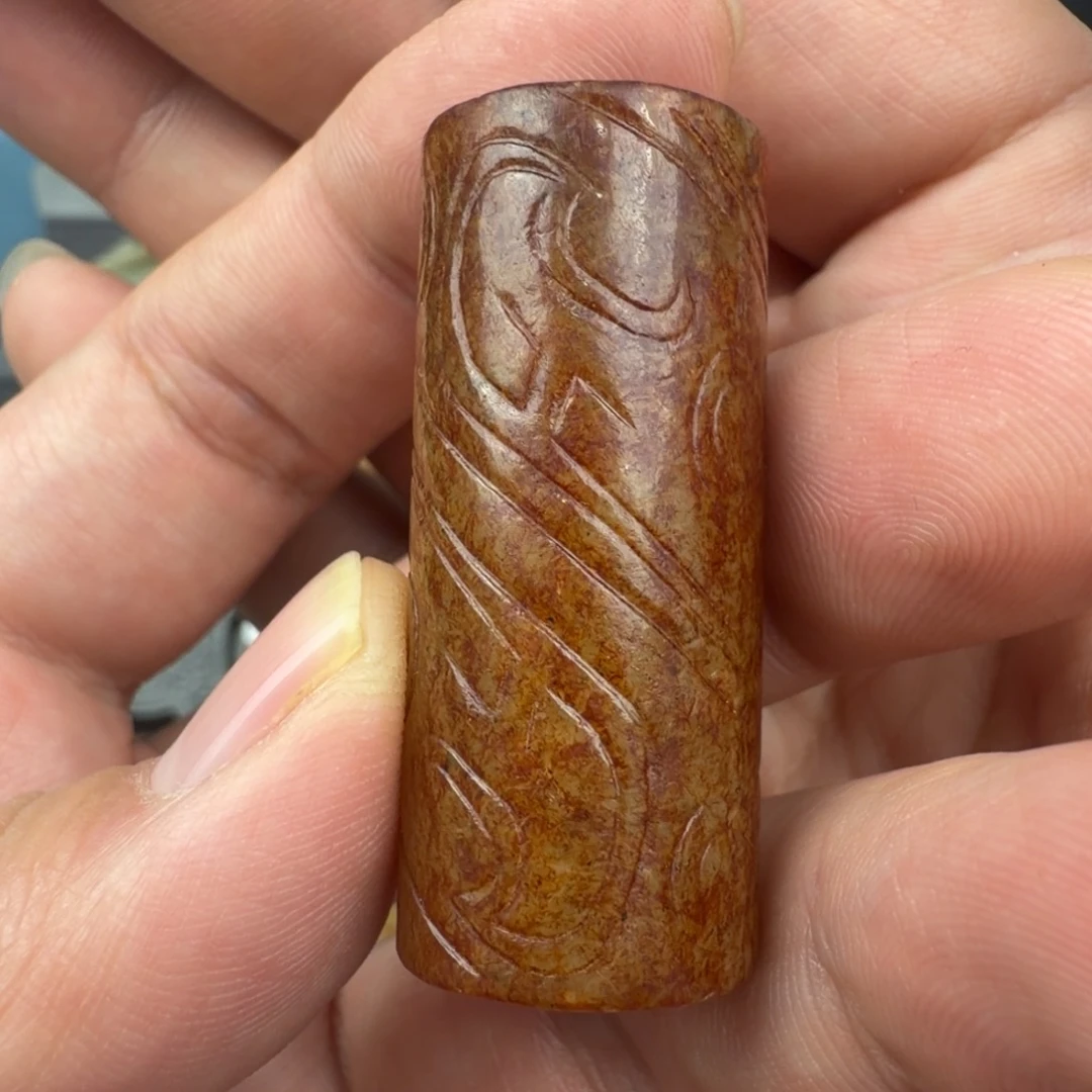 和田玉未镶嵌挂件10