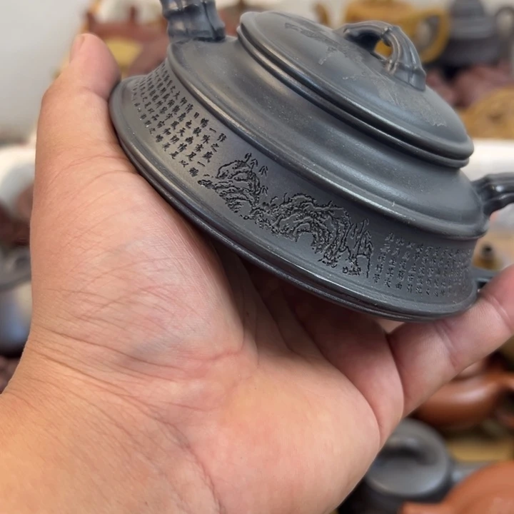 茶壶紫砂紫砂的壶瑕