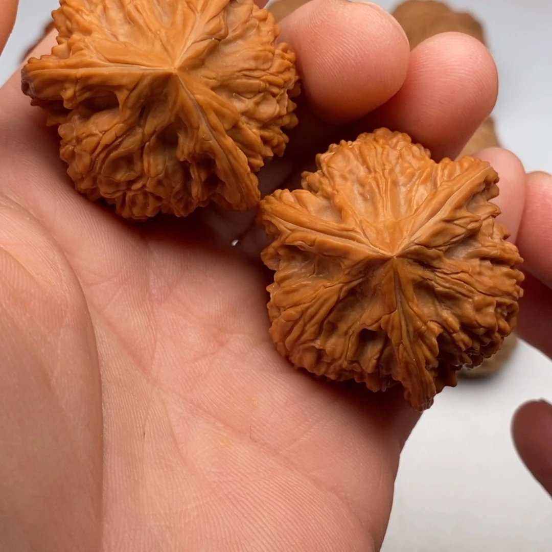 文玩核桃把件41文山三棱