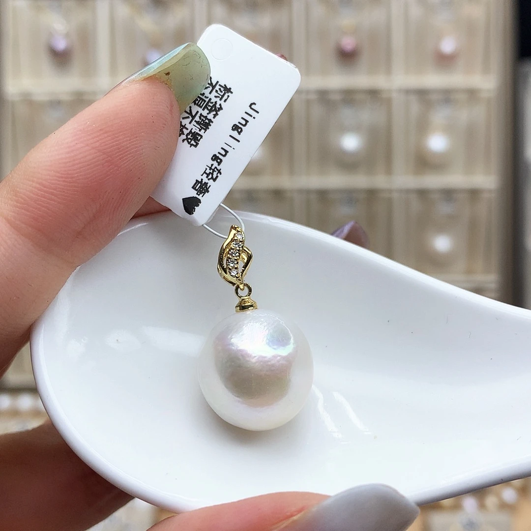 吊坠(赠链)合金淡水珍珠