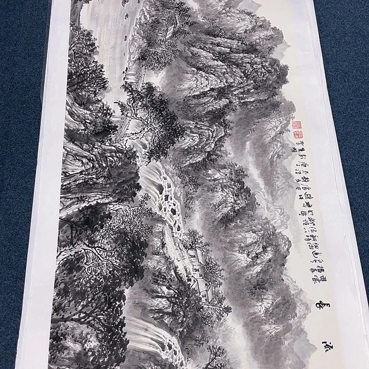 国画纯手绘字画宣纸