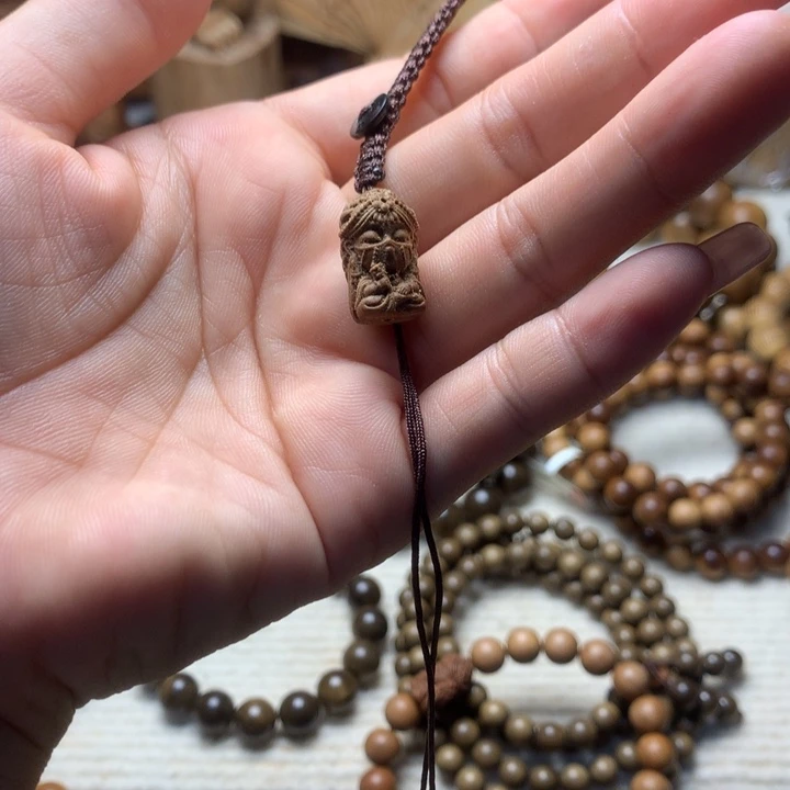 檀香木散珠印度老山檀香扎基