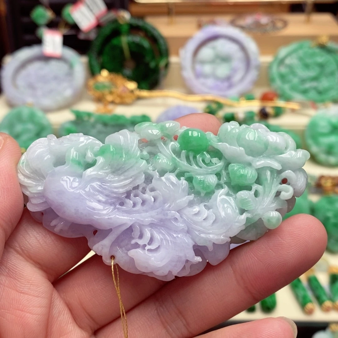 颈饰未镶嵌翡翠翡翠吊坠