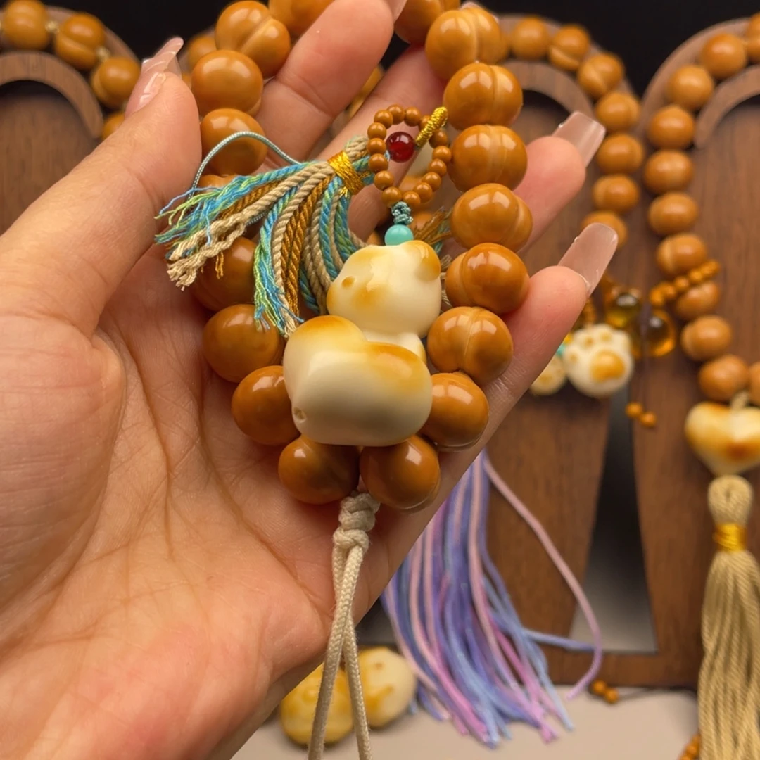 杨***阳吊坠猴头核桃全品无暇毕业级爱心屁桃13+尺寸