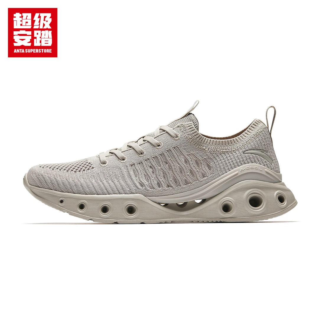 超级安踏能量环丨运动鞋男鞋夏季网面透气一脚蹬跑步鞋户外休闲鞋