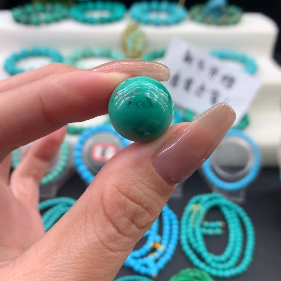 无非金属高瓷绿圆珠