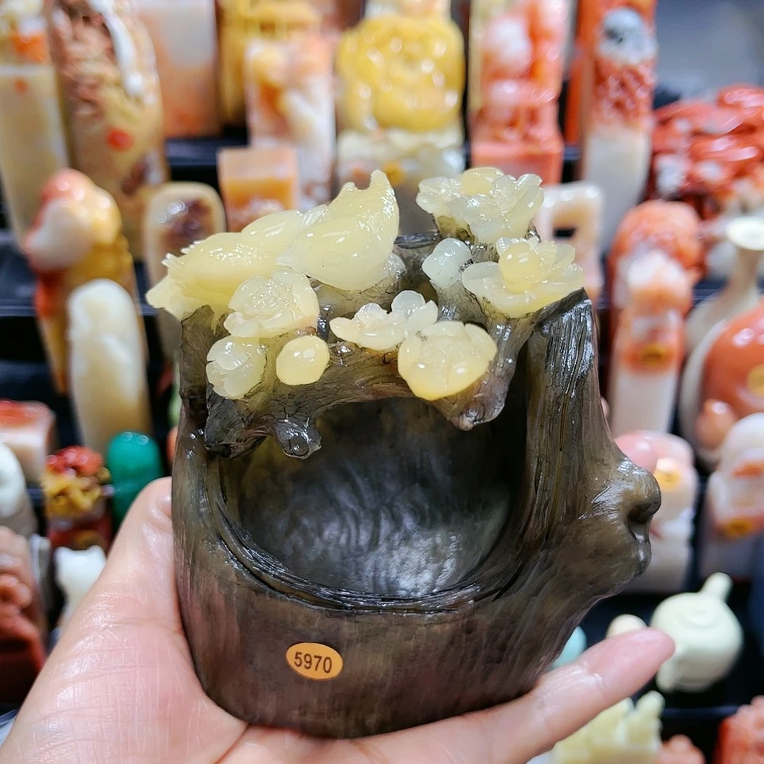 昌化石印石无*～5970包邮包刻