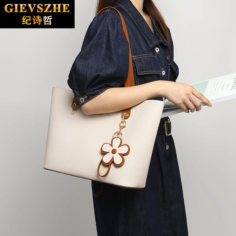 纪诗哲包包女款百搭手提包大容量单肩包送女友老婆生日情人节礼物