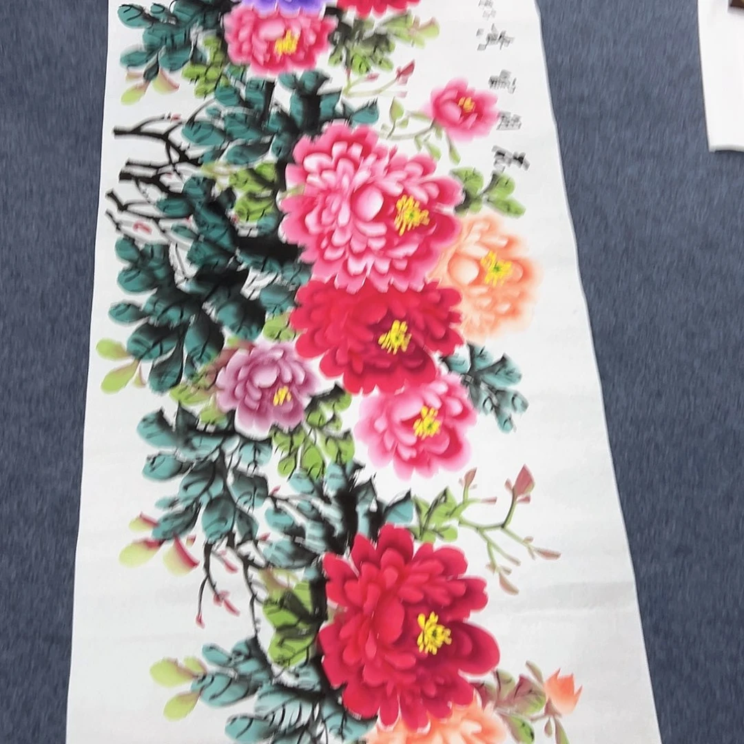 国画国画作品宣纸纯手绘