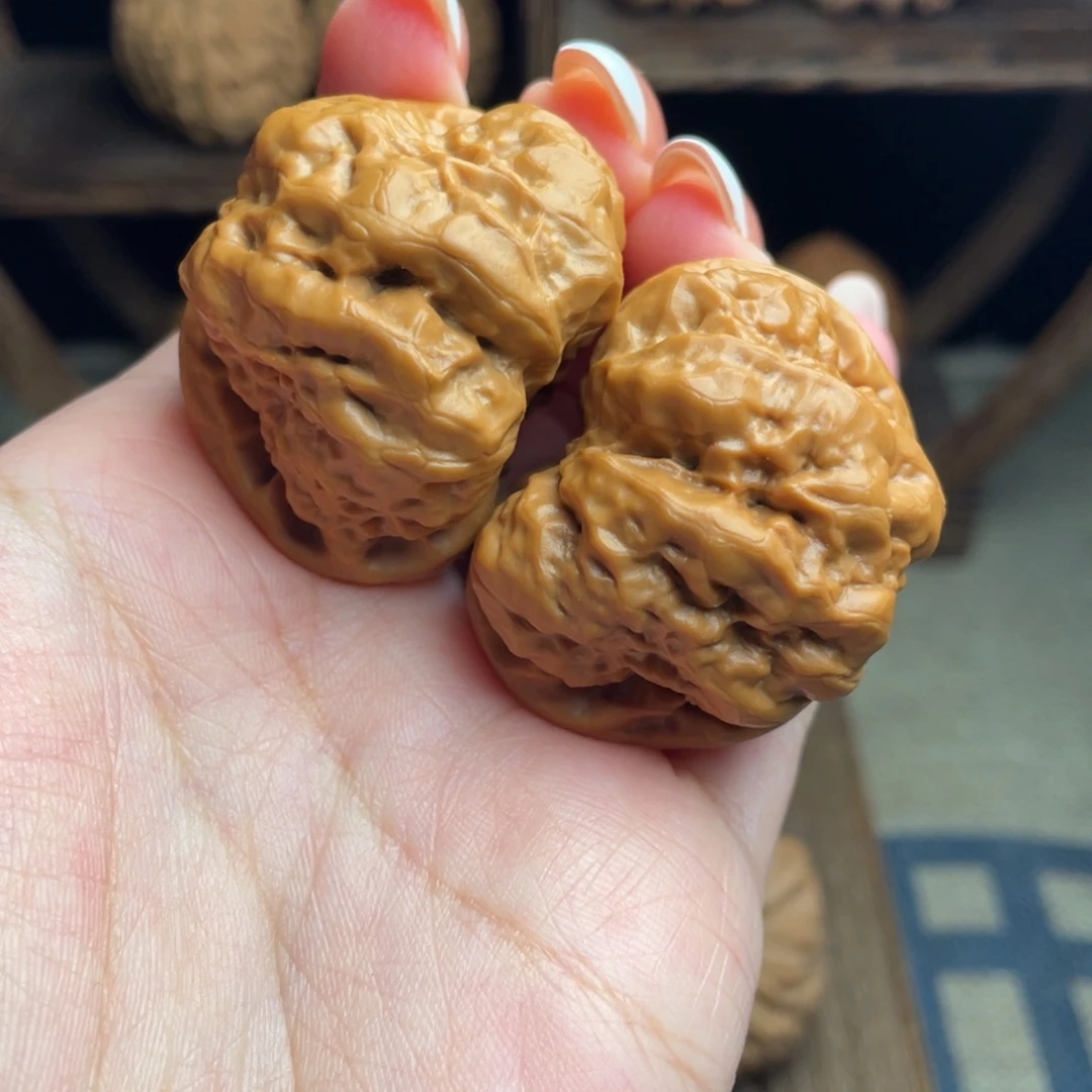 文玩核桃吊坠40水晶蛤蟆头