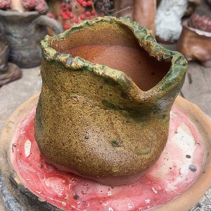 新店福利手工粗陶高温