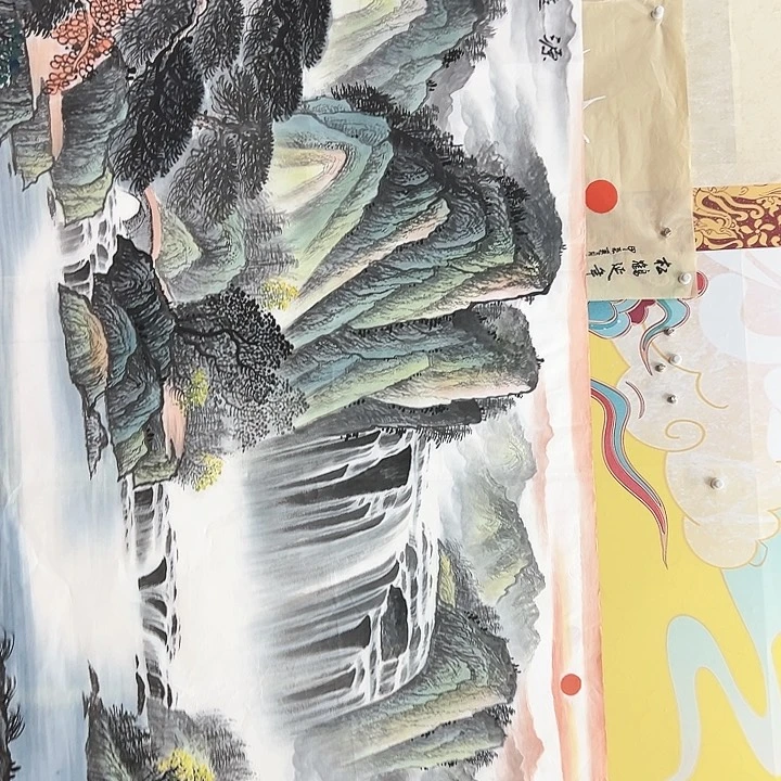 国画新年快乐身体健康