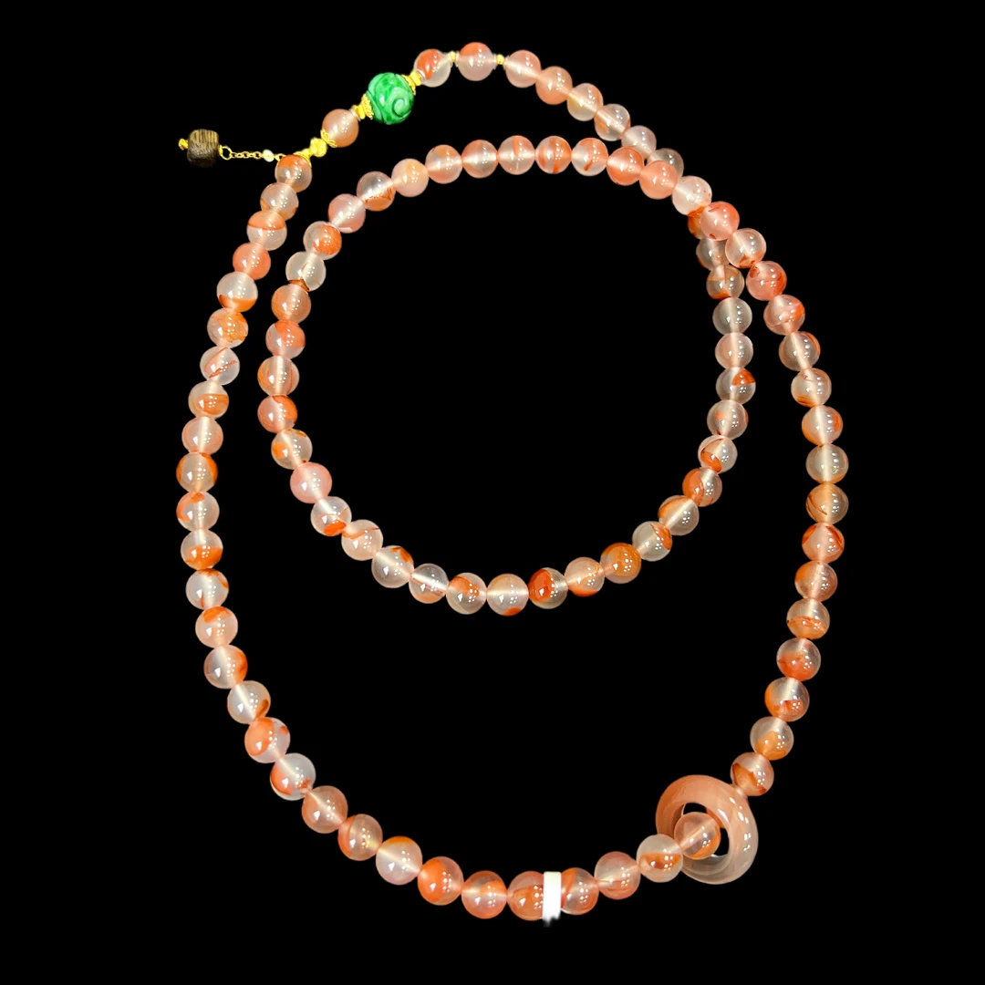 6302南红18k手串 多样性发一