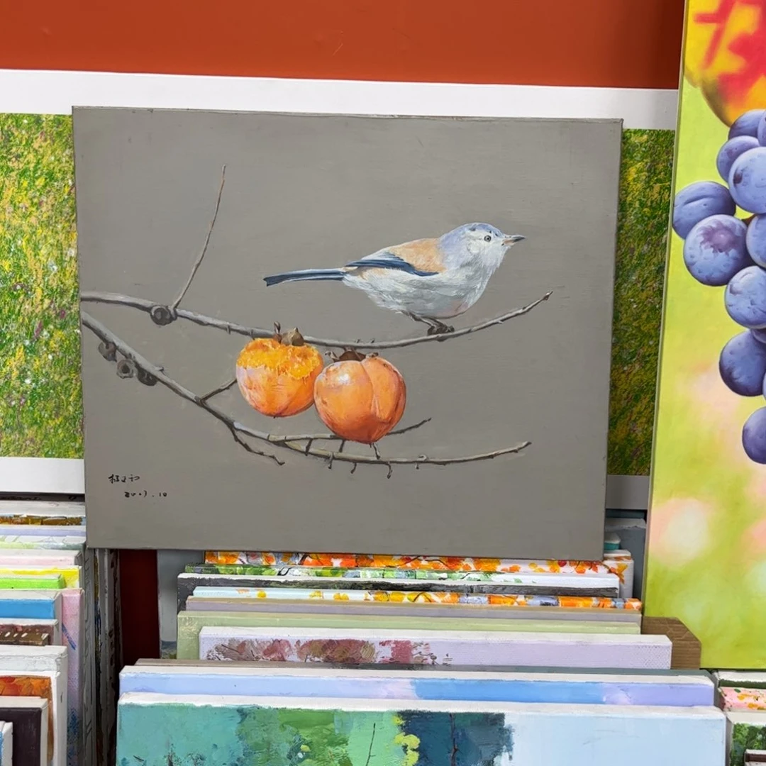 ?****?手工手绘精品油画50+60厘米