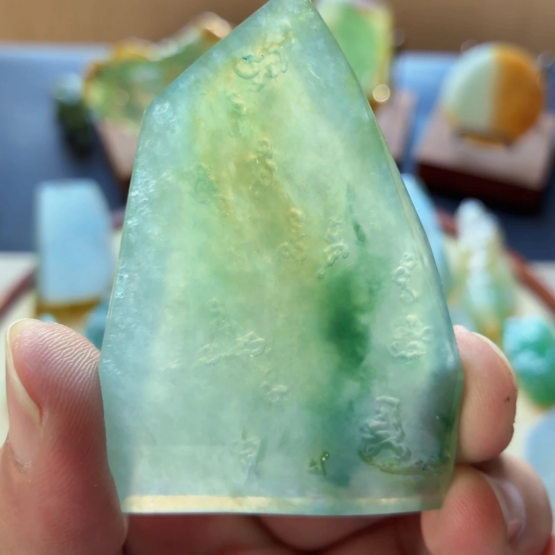 定制翡翠未镶嵌翡翠首饰