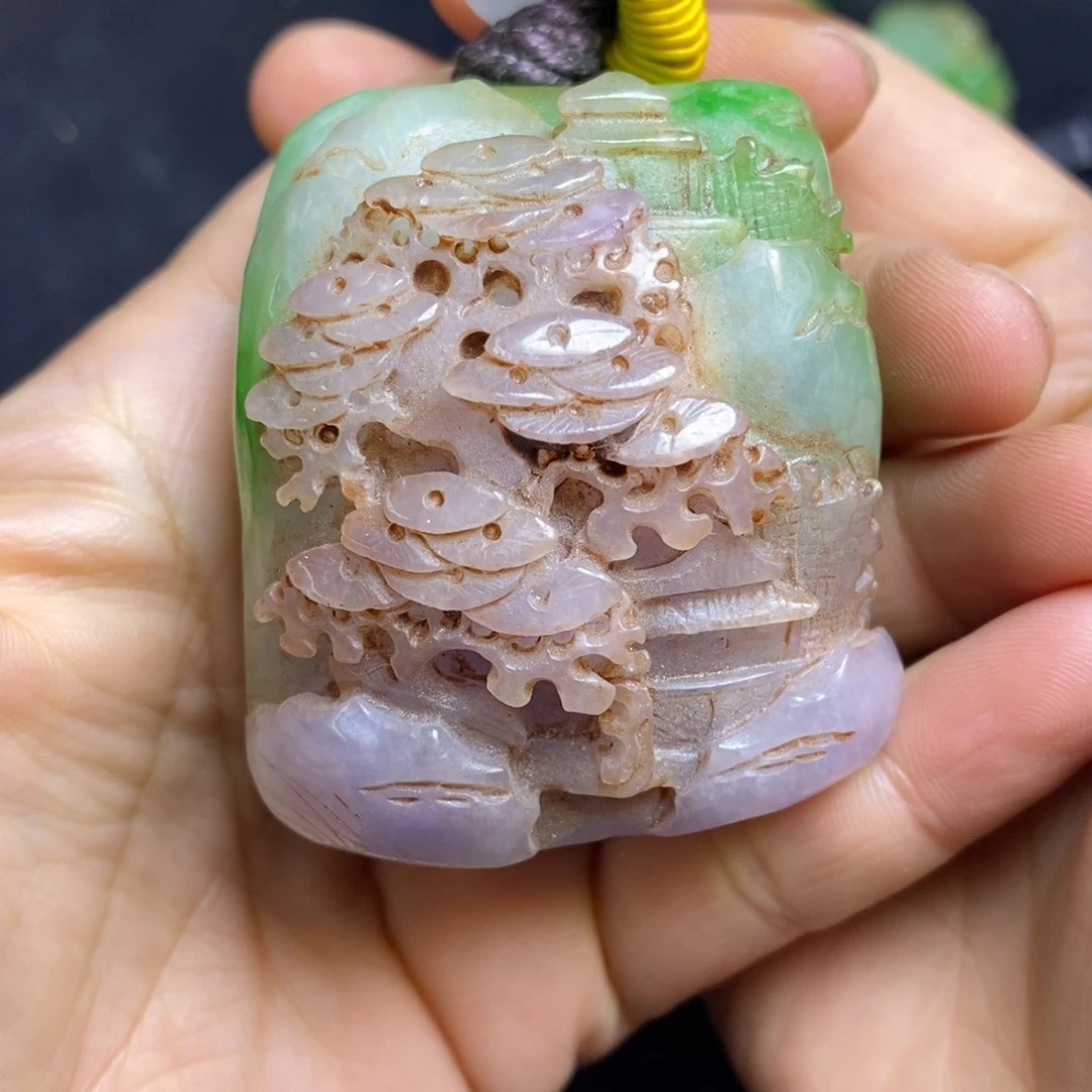 吊坠白玉菩提精品玉