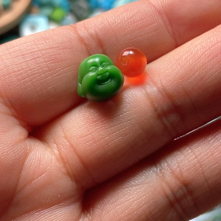 南红玛瑙未镶嵌颈饰