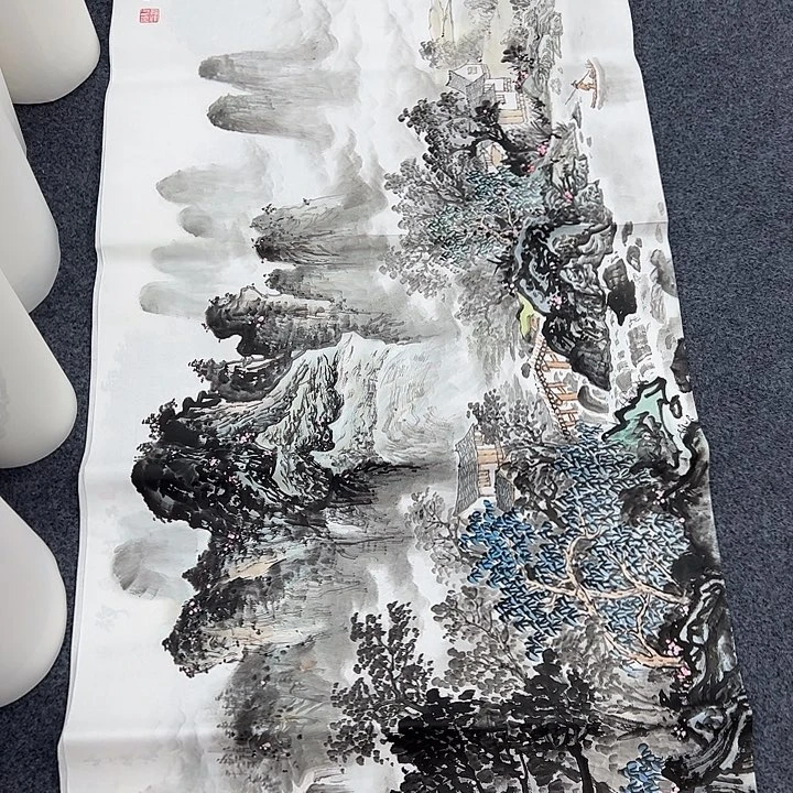 国画手绘国画作品