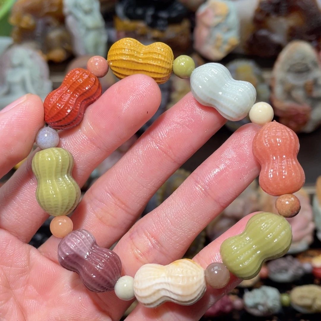 石英质玉未镶嵌手串