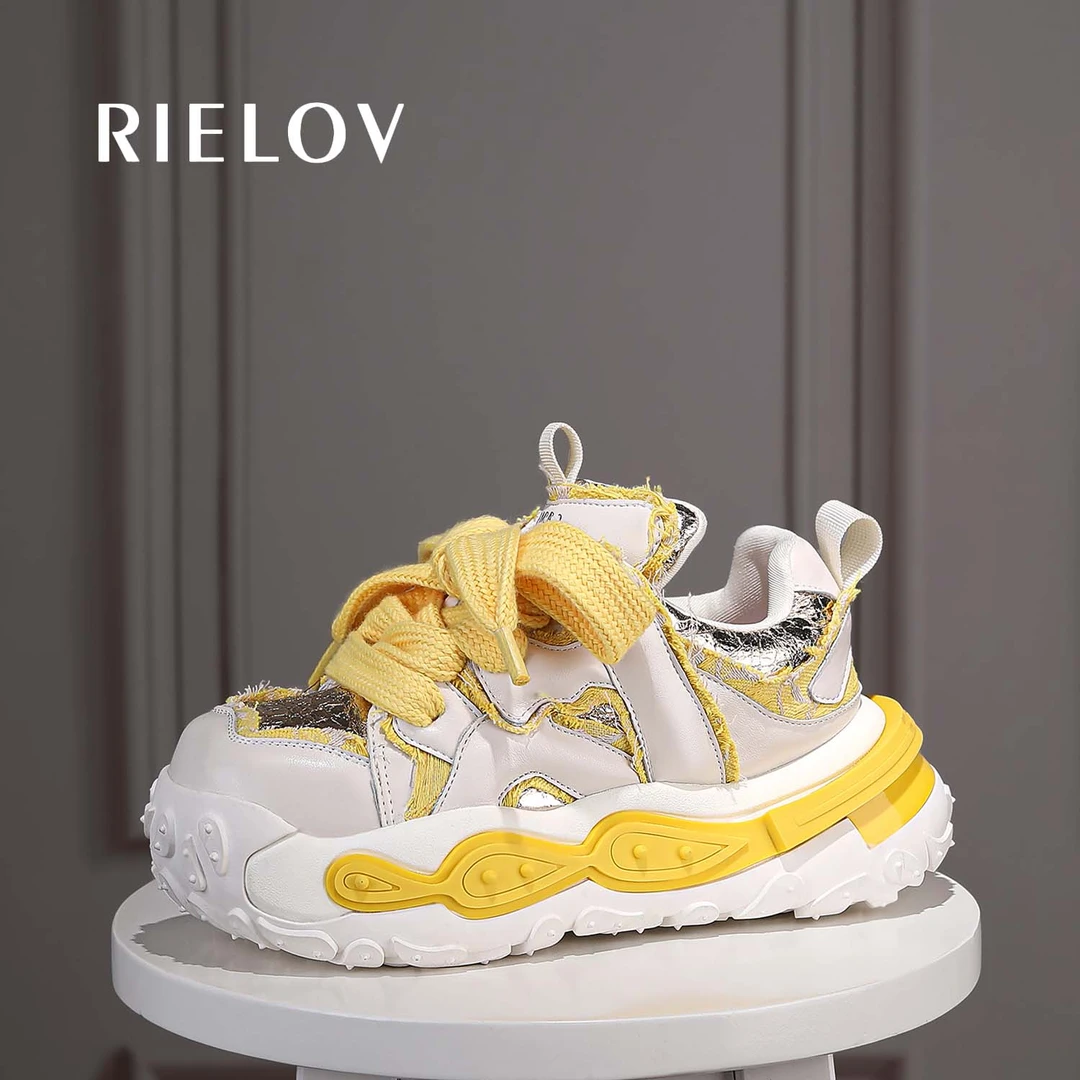 【RIELOV●】 时尚厚底增高5cm潮流百搭女士休闲鞋 2516