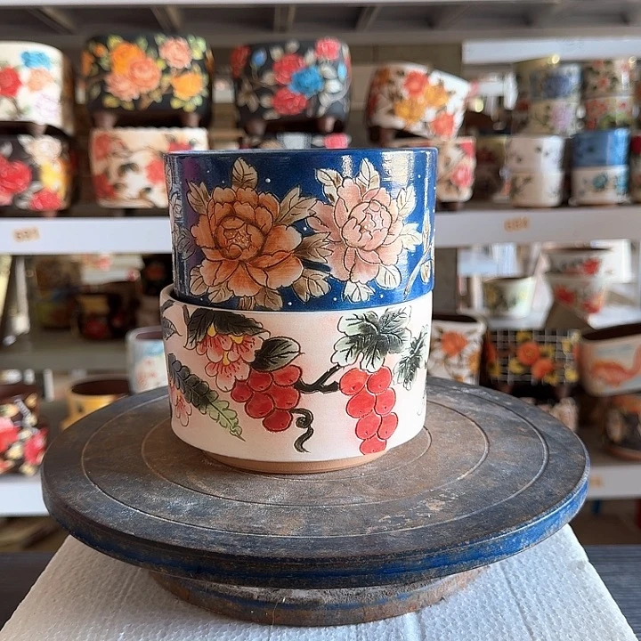 花盆紫砂景德镇陶瓷