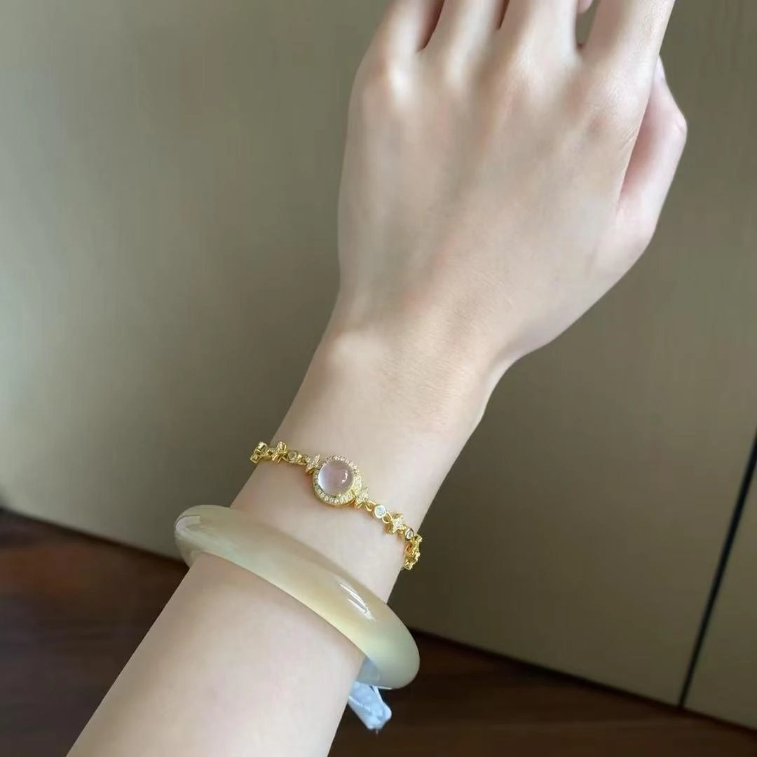 马料手镯 【高货香槟金】高贵气质典雅 51-63圈口