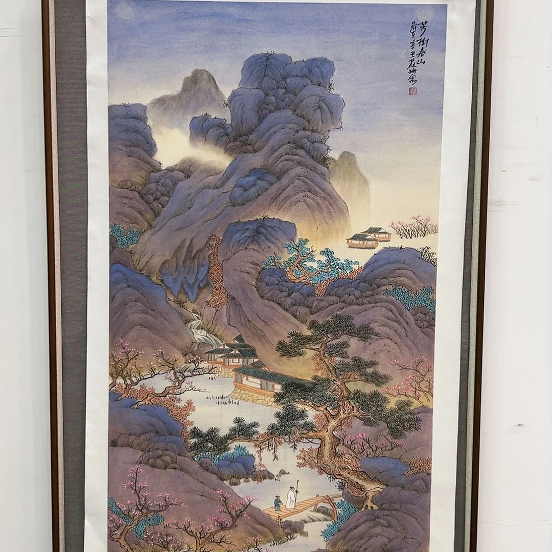 国画M**黄苏珊展览原作