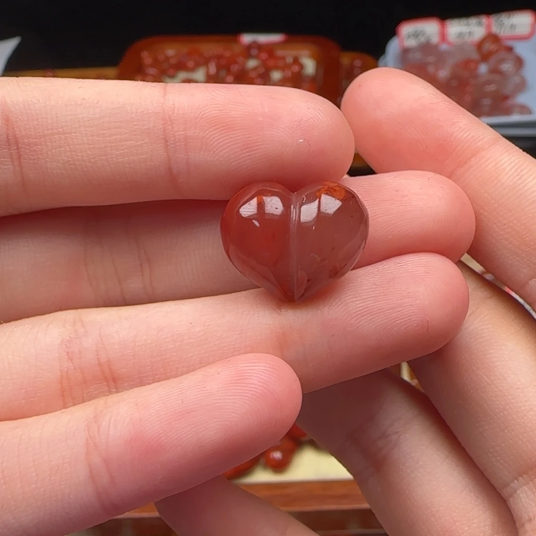南红玛瑙未镶嵌挂件微瑕不退换
