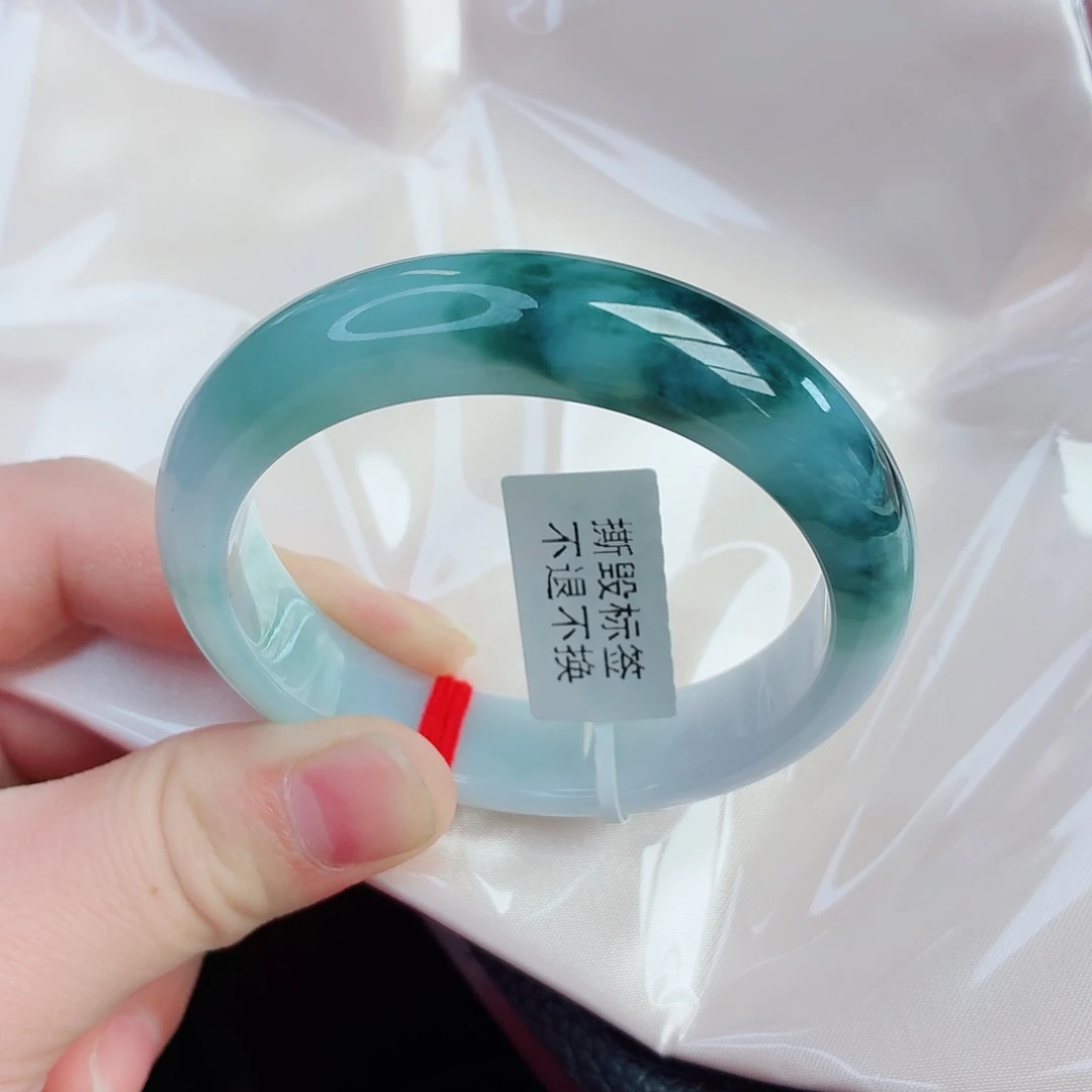翡翠未镶嵌手镯天然翡翠A货