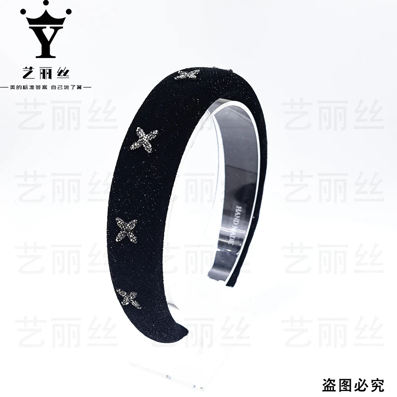 艺丽丝 赫本王妃 [七颗星] 收碎发遮白发气质发箍 YL1289