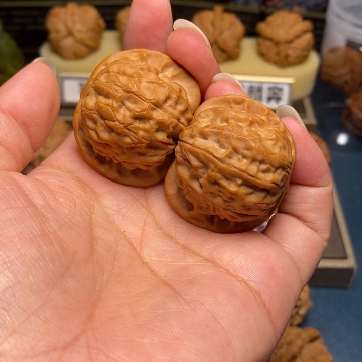 【闪购商品】把件文玩核桃石门元宝
