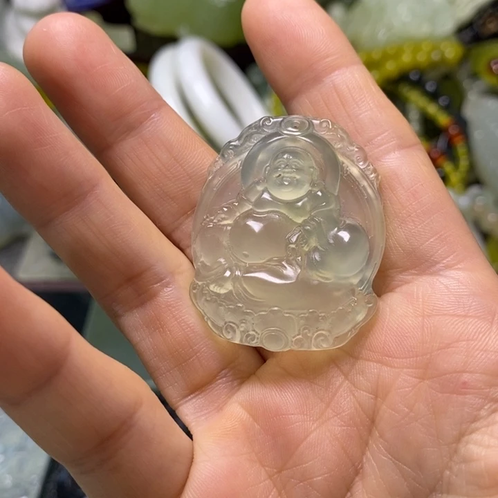 岫玉未镶嵌岫玉颈饰