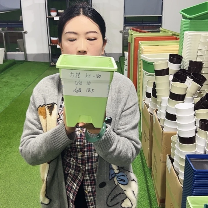 特价方盆口16高18果绿5只无托