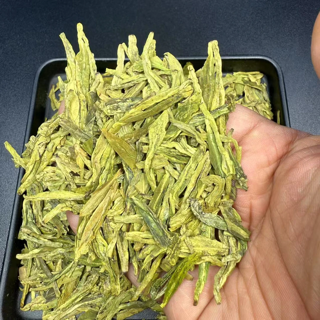 黄版豆香谷雨土茶龙井 2025年新茶 新昌大佛龙井 125g/袋
