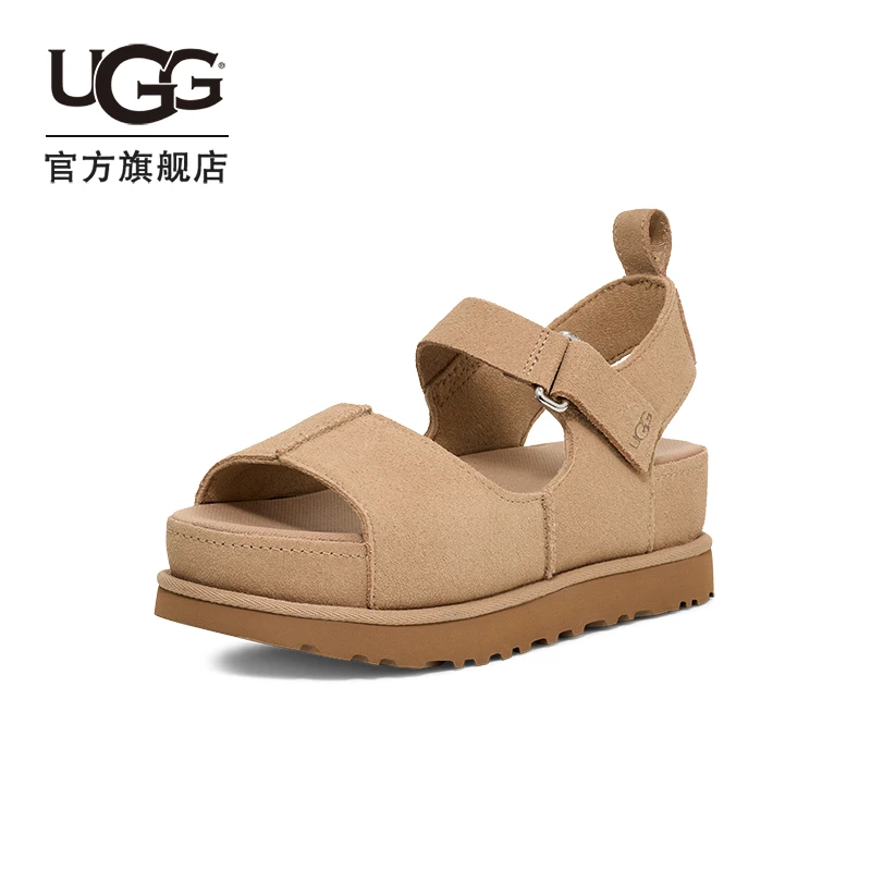 UGG夏季新款女士金星系列时尚舒适圆头厚底休闲凉鞋1167356