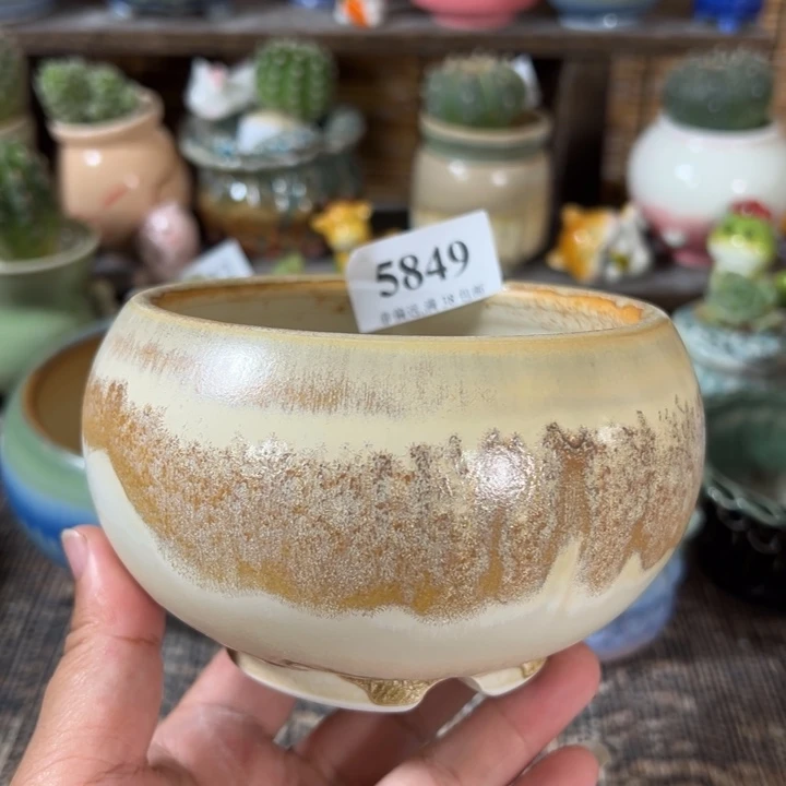 口9 手工花盆满30包邮