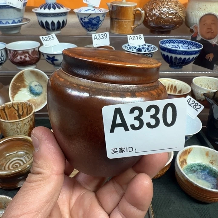 摆件330 景德镇手工柴烧茶器